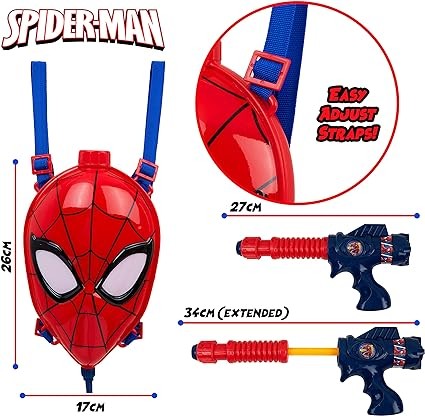 Spiderman Water Blaster Backpack Spiderman Water Blaster Backpack