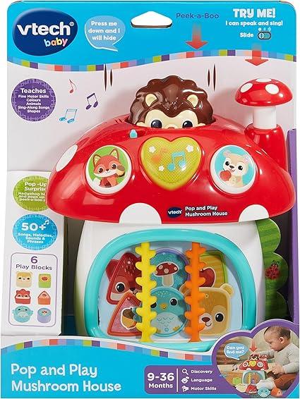 VTech Pop and Play Mushroom House - VTech - Fagan Toys
