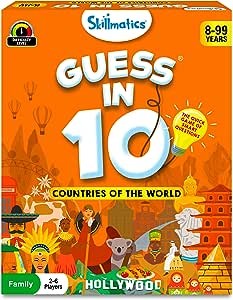 Skillmatics Guess in 10: Countries Of The World | Trivia card game - Toymaster - Fagan Toys
