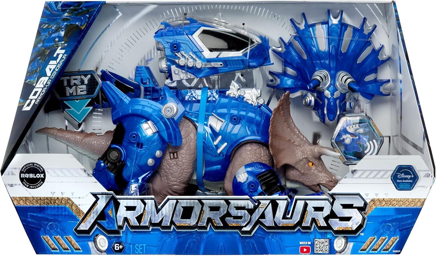 Armorsaurs Action Figure Armor-Up Dinosaur Cobalt -  - Fagan Toys