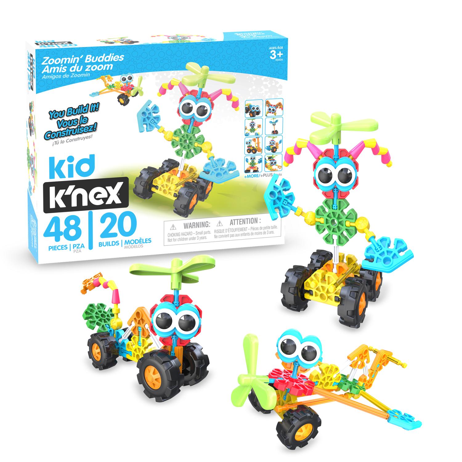 K'NEX Zoomin Buddies 48 pieces -  - Fagan Toys