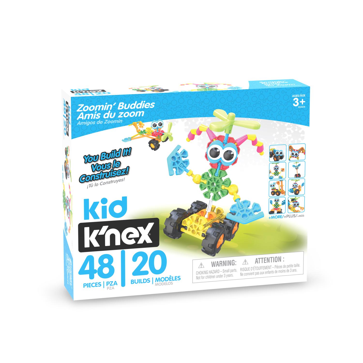K'NEX Zoomin Buddies 48 pieces -  - Fagan Toys