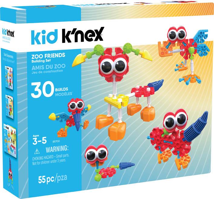 K'NEX Zoo Friends Building Set 55 Piece -  - Fagan Toys