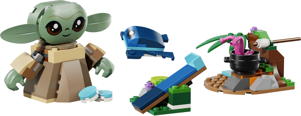 LEGO Star Wars Grogu\u2019s Homestead Toy Building Set 75443