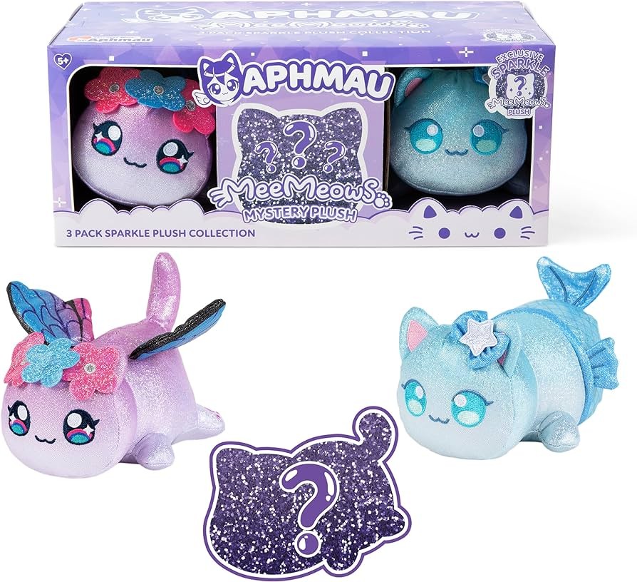 Aphmau MeeMeow 6" Plush Sparkle Plush Collection - Toymaster - Fagan Toys