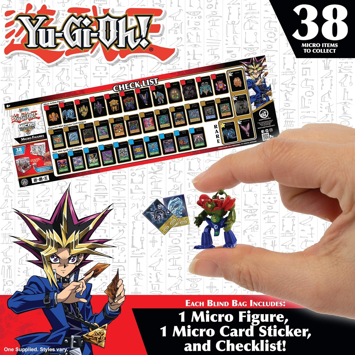 Yu-Gi-Oh Micro Figure 1.25-Inch Mystery Pack - Toymaster - Fagan Toys