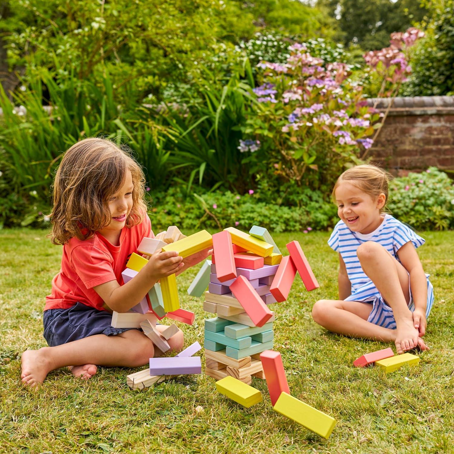TP Giant Wooden Tumble Tower -  - Fagan Toys