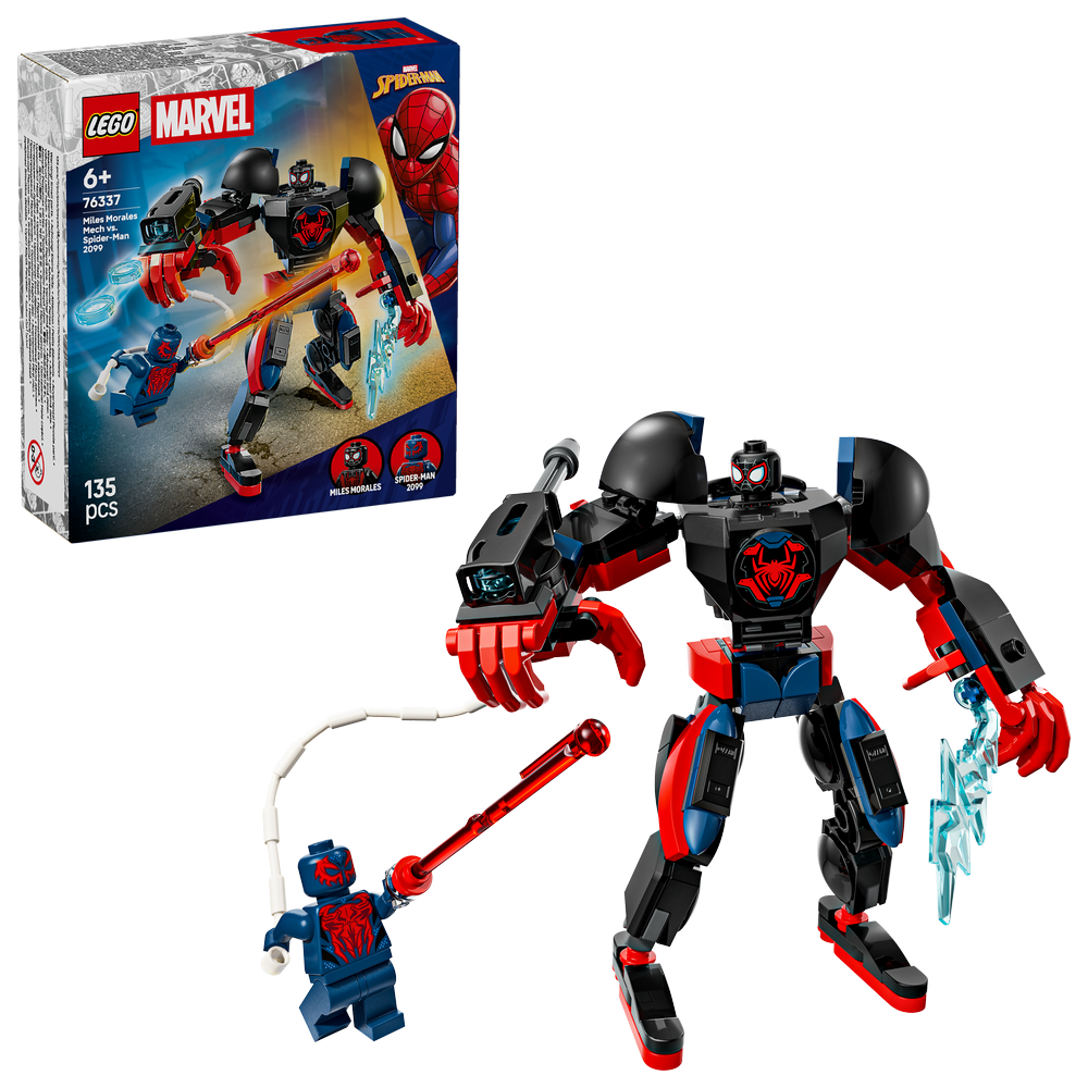 LEGO Marvel Miles Morales Mech vs. Spider-Man 2099 - 76337 - Lego - Fagan Toys