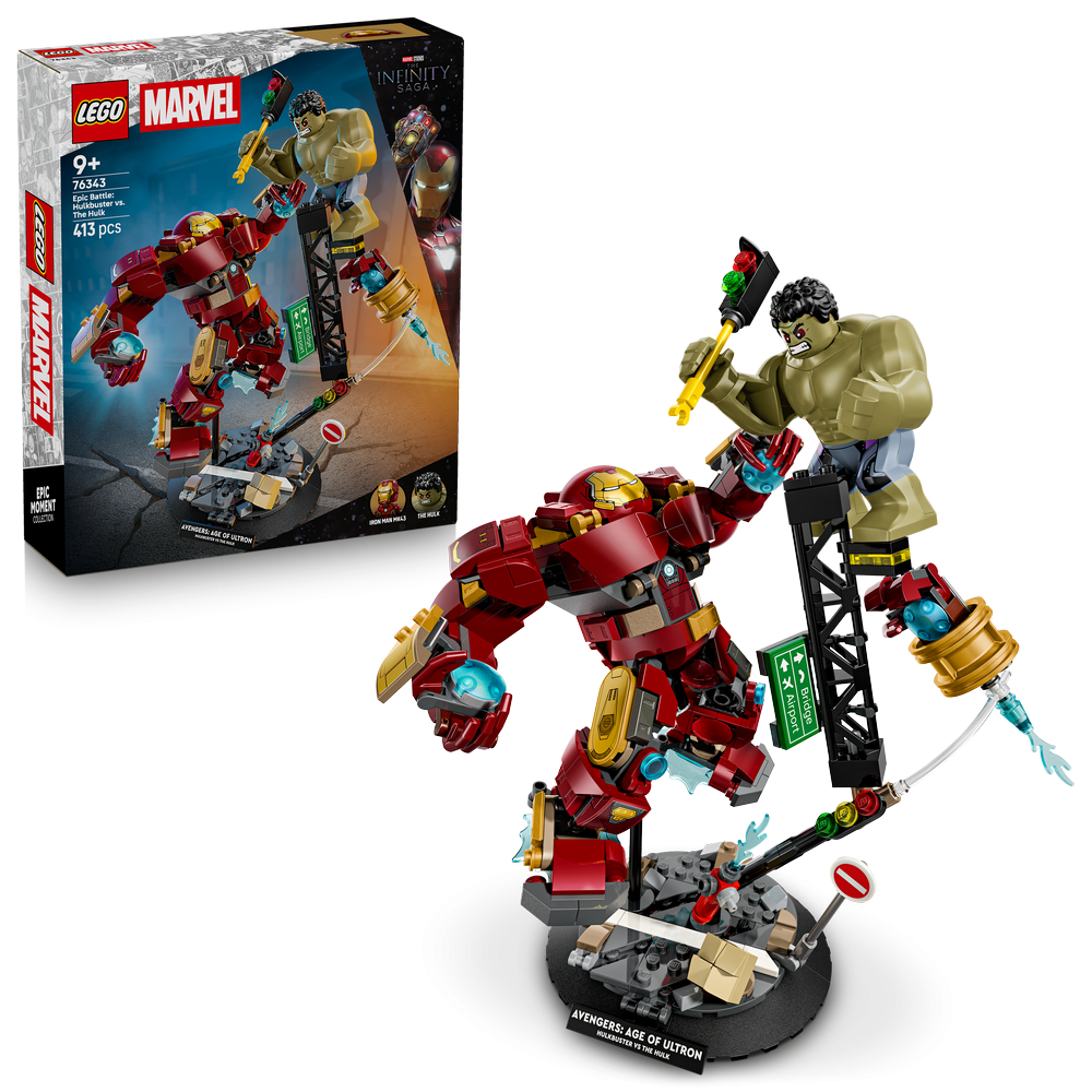 LEGO Marvel Epic Battle: Hulkbuster vs. The Hulk 76343 - Lego - Fagan Toys