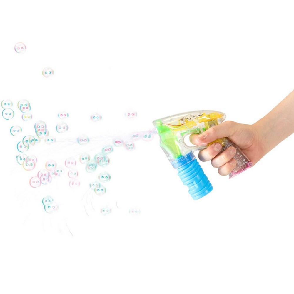 Light Up Bubble Gun Toy - Toymaster - Fagan Toys