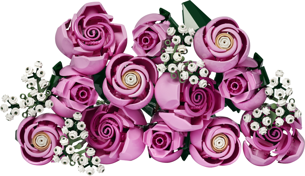 LEGO Botanicals Bouquet of Pink Roses Set 10374
