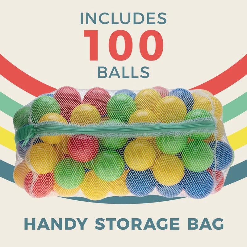 Activo 100 Plastic Play Balls -  - Fagan Toys