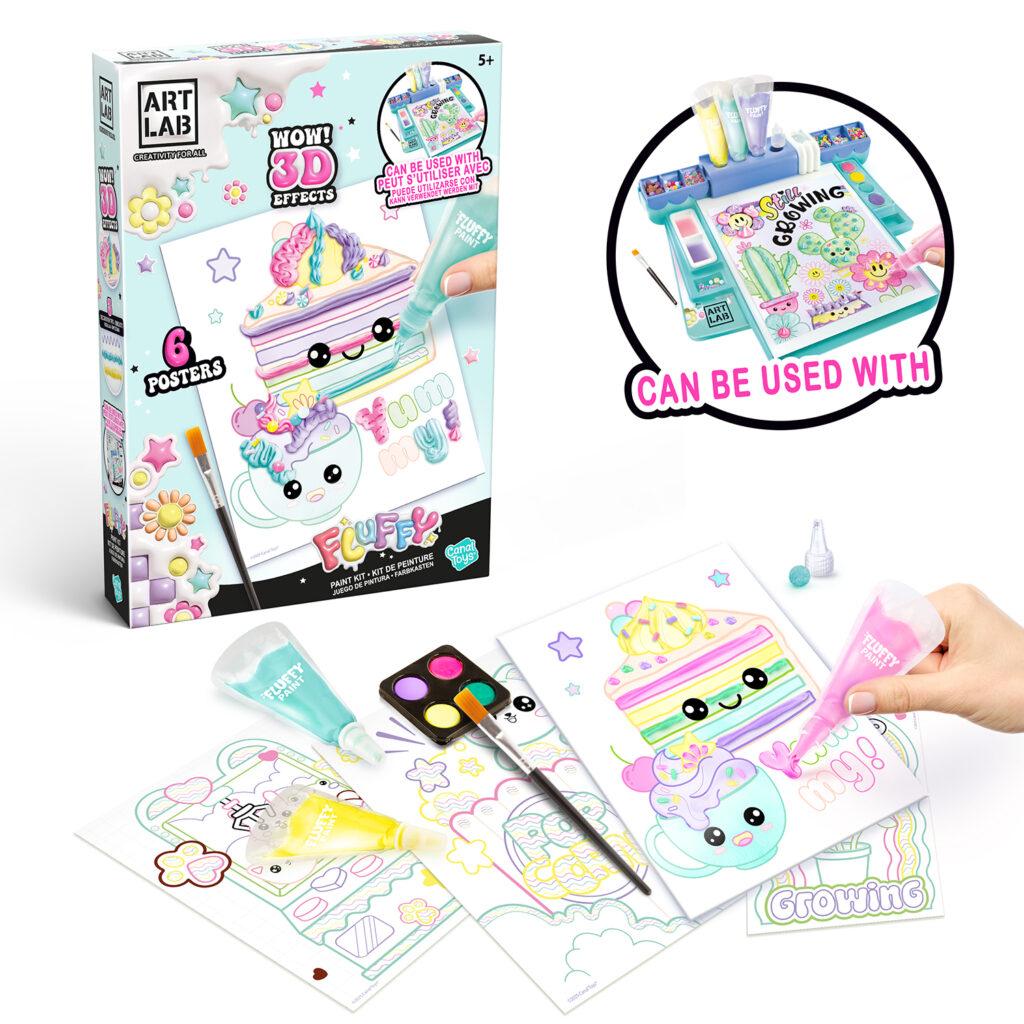 Art Lab Fluffy Paint Kit - Toymaster - Fagan Toys