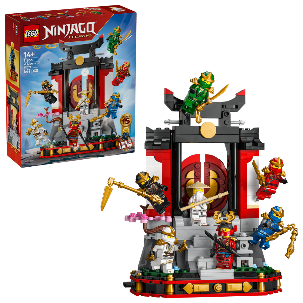 LEGO NINJAGO Ninja Character Display 15th Anniversary 71866 - Lego - Fagan Toys