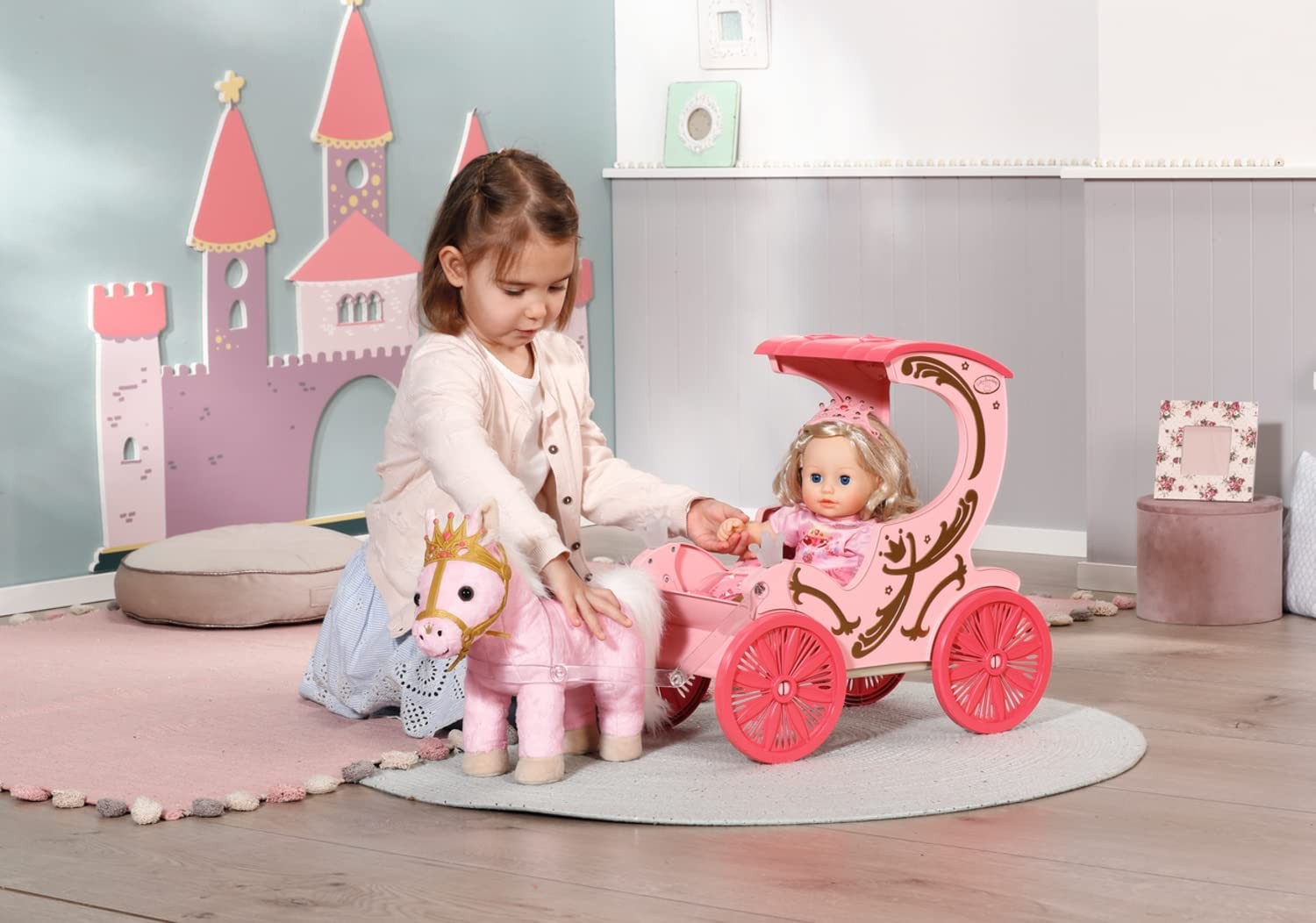 Baby Annabell Little Sweet Carriage & Pony