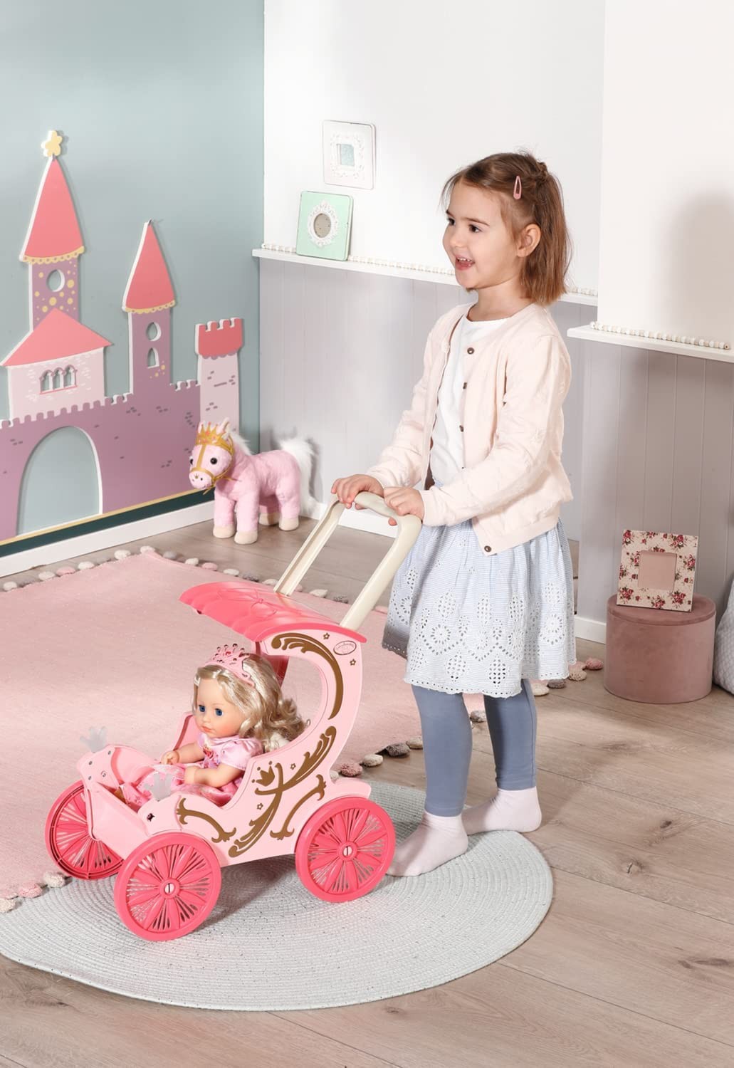 Baby Annabell Little Sweet Carriage & Pony