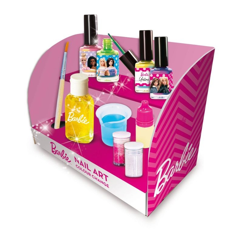 Barbie Nail Art Set with Colour Changing Polish Fagan Toys