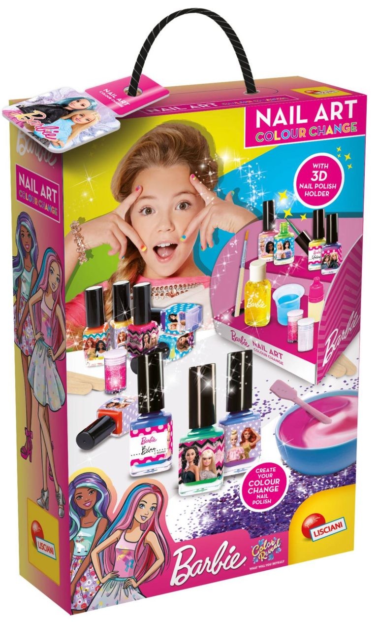 Barbie Nail Art Set with Colour Changing Polish Fagan Toys