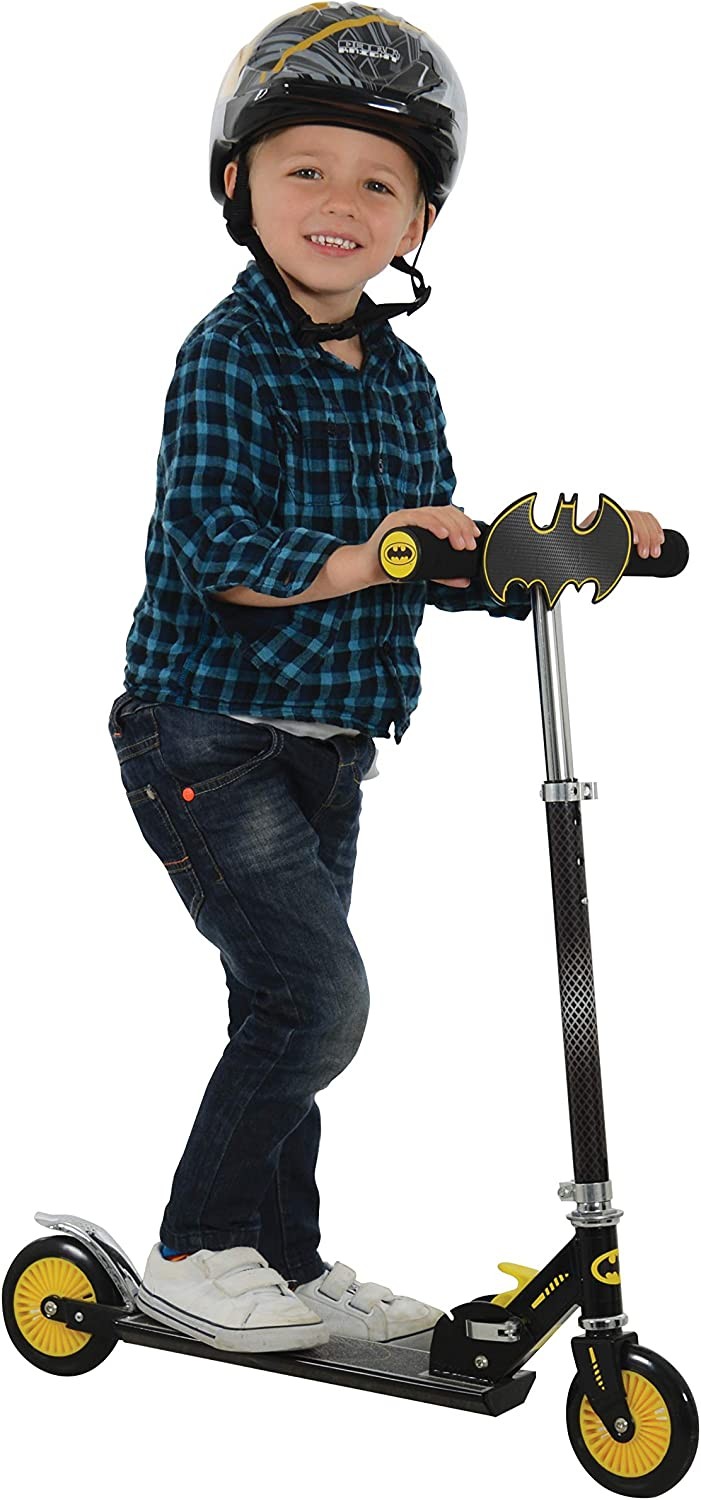 Batman Folding In Line Scooter with Plaque