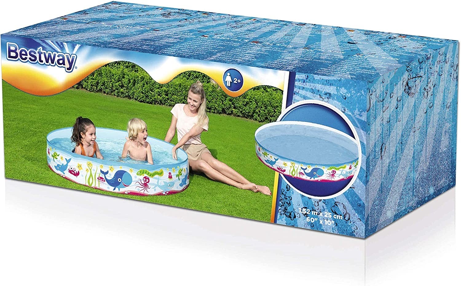 Bestway 60 x 10 Inch Fill N Fun Pool Bestway 60 x 10 Inch Fill N Fun Pool