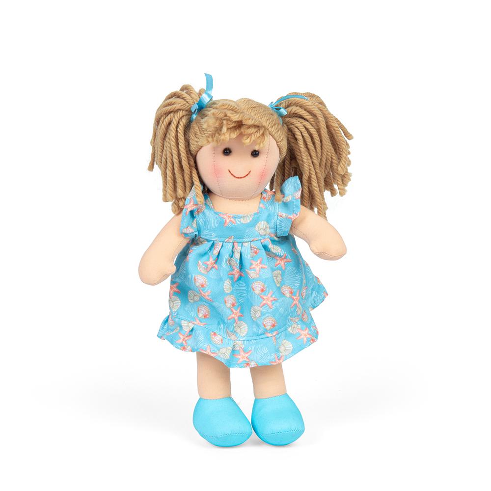 Bigjigs Toys Maisie Doll - Small Soft Plush Ragdoll - Bigjigs - Fagan Toys
