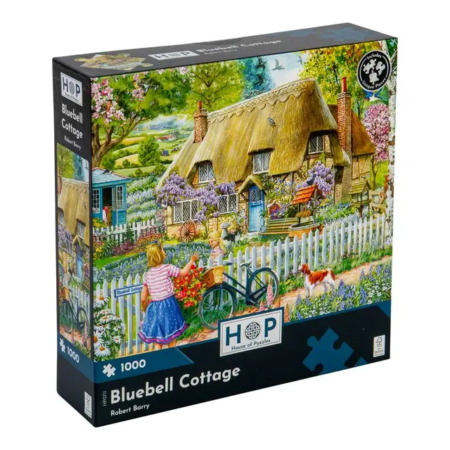 Bigjigs Bluebell Cottage 1000 Piece Puzzle -  - Fagan Toys
