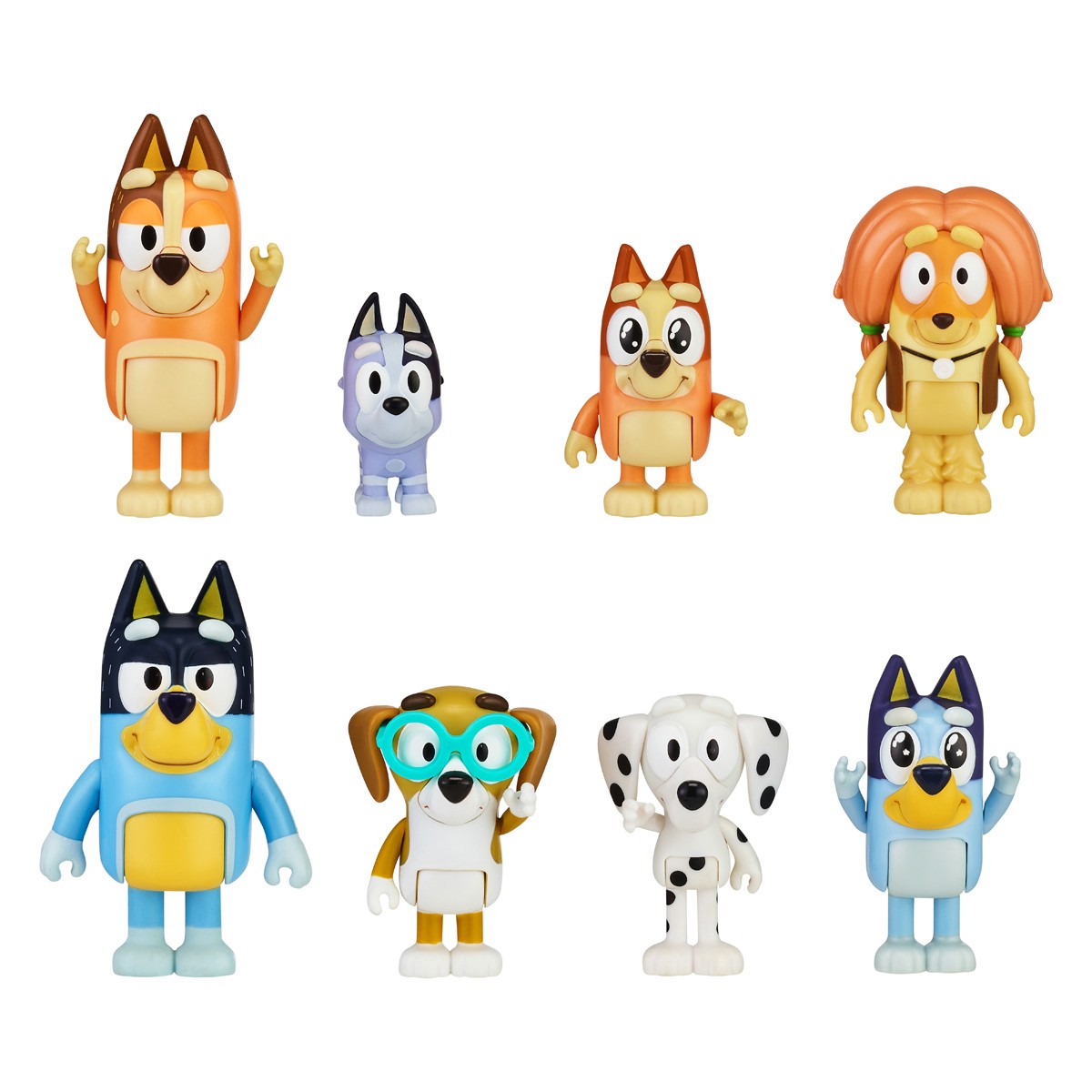 Bluey Heeler Family 8 Figure Pack