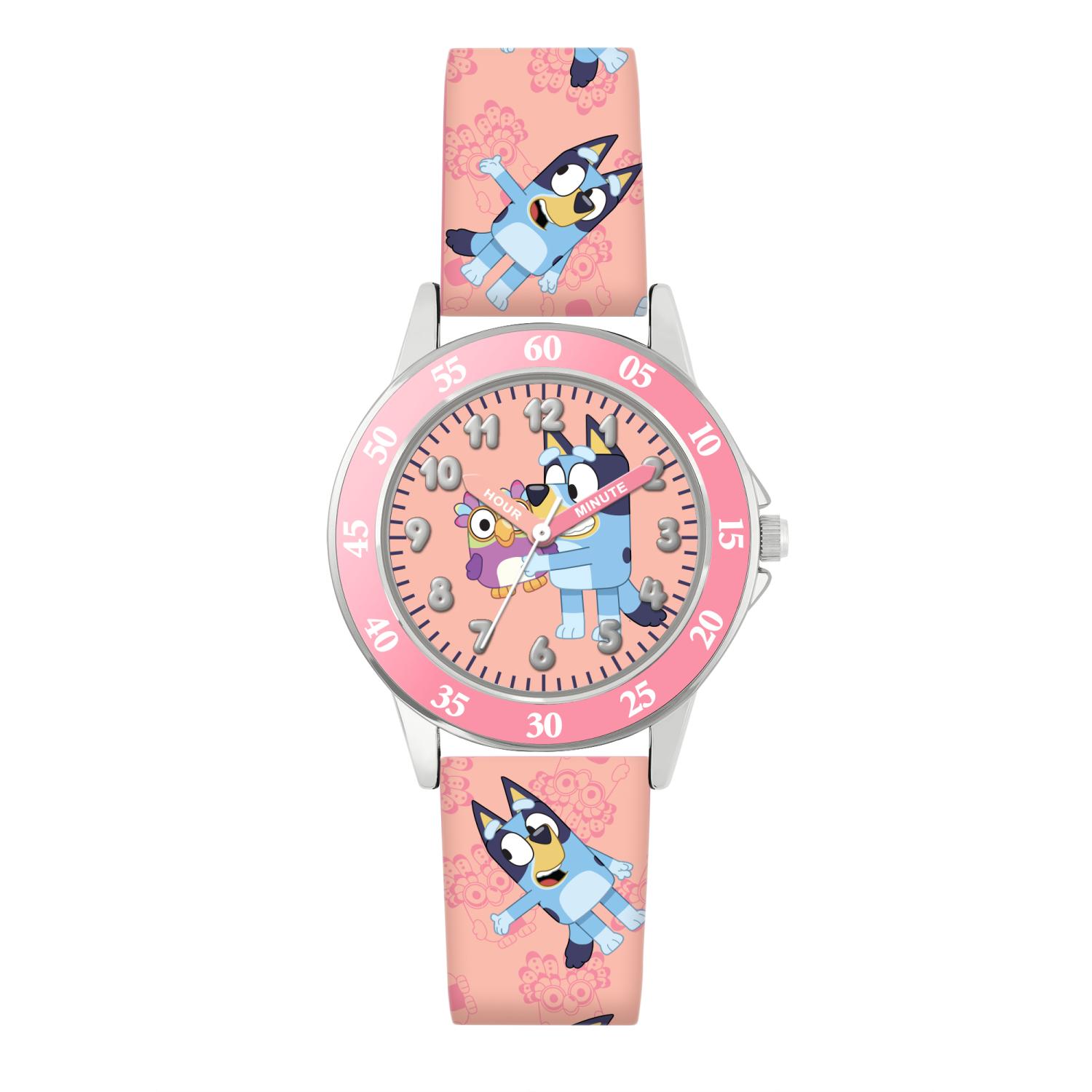Bluey Pink Strap Time Teacher - Toymaster - Fagan Toys