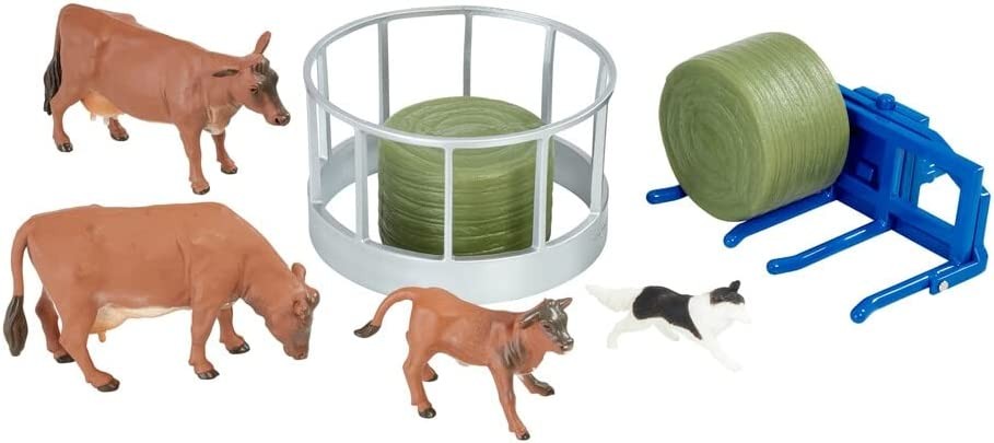 Britains Valtra tractor, Metallic Green & Animals Playset - Toymaster - Fagan Toys