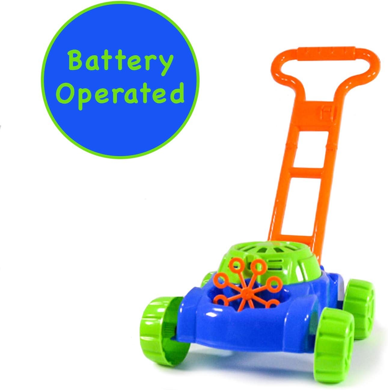 Bubble Mower Push Along Lawnmower - Bubble Machine Bubble Mower Push Along Lawnmower - Bubble Machine