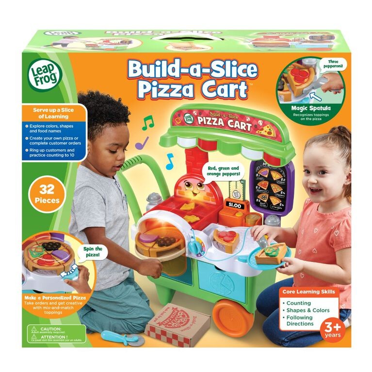 LeapFrog Build-a-Slice Pizza Cart - Leapfrogs - Fagan Toys