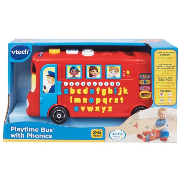 VTech Playtime Bus with Phonics - VTech - Fagan Toys