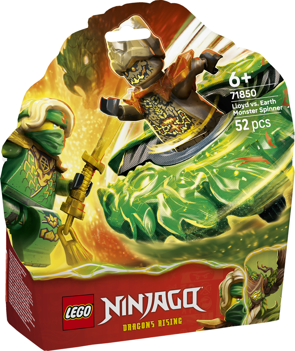 LEGO NINJAGO Lloyd vs. Earth Monster Battle Toy 71850