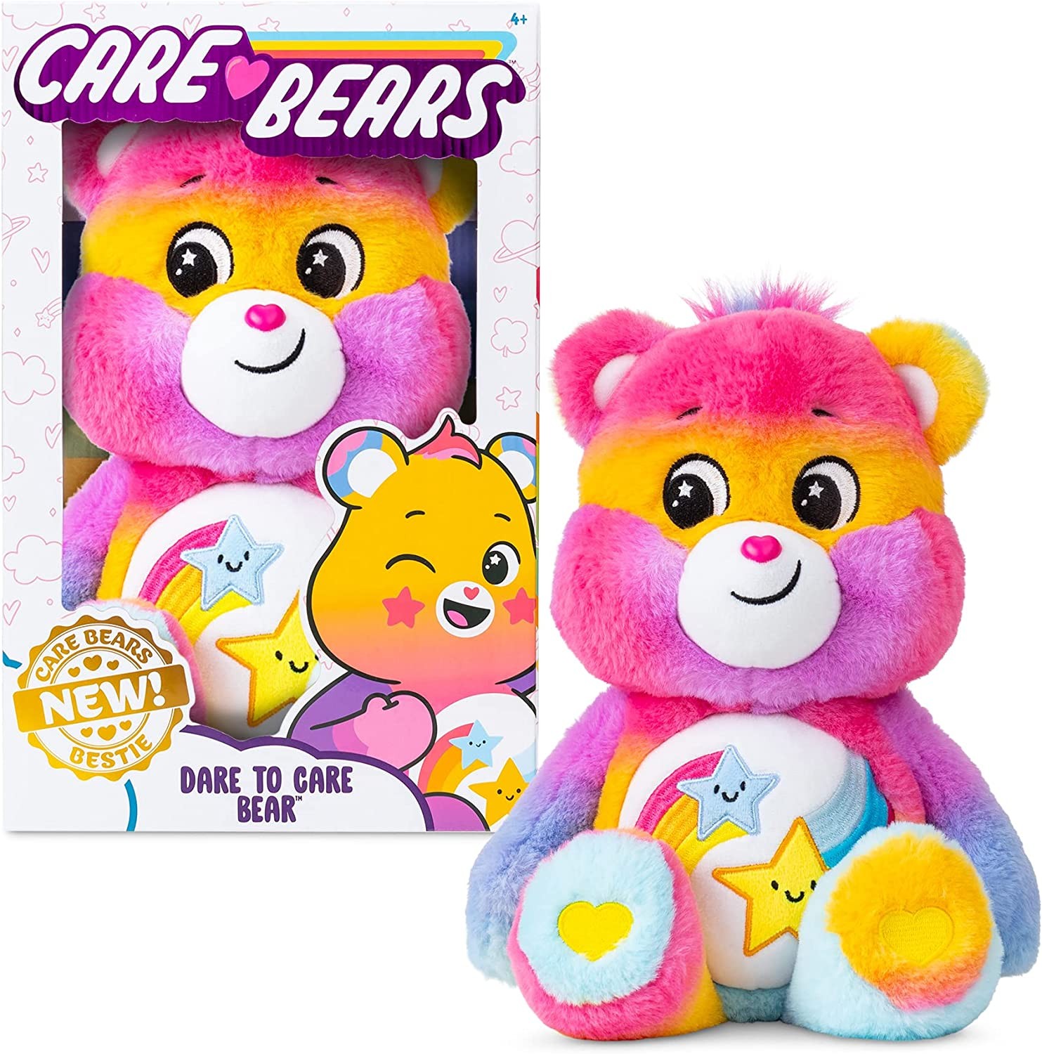 14 Inch Medium Plush - Dare To Care Bear