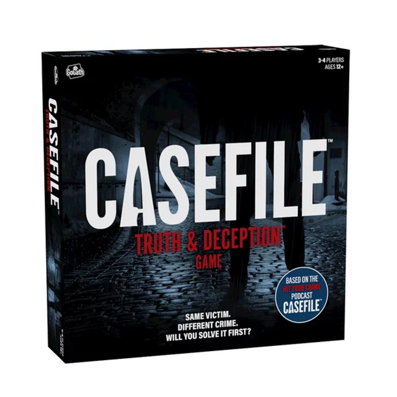 Casefile: Truth & Deception - True Crime Game - Toymaster - Fagan Toys