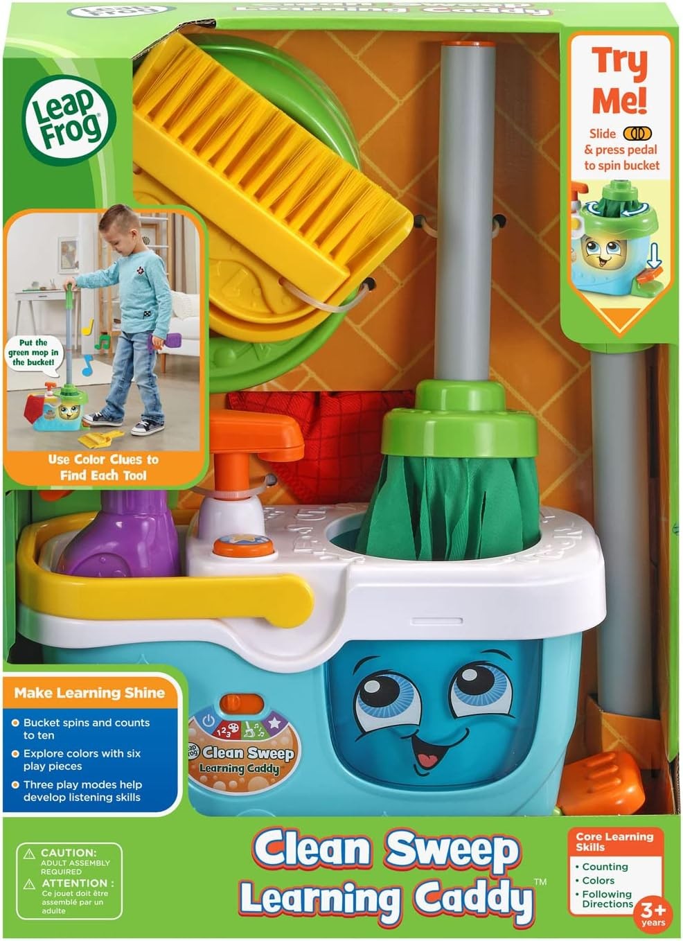 LeapFrog Clean Sweep Mop & Bucket - Leapfrogs - Fagan Toys