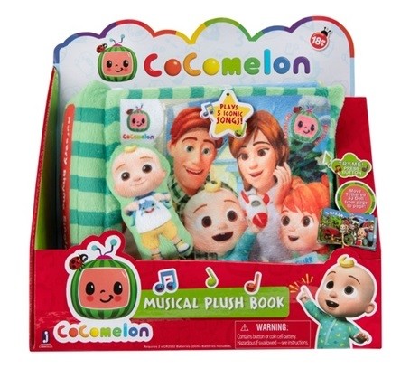 CoComelon Musical Plush Book