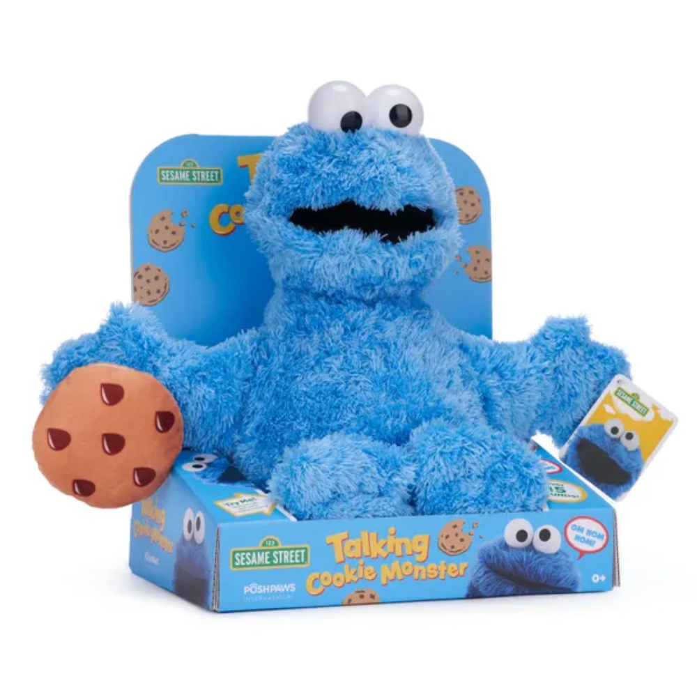 Sesame Street  - Tickle me Elmo / Talking Cookie Monster Assorted - Toymaster - Fagan Toys