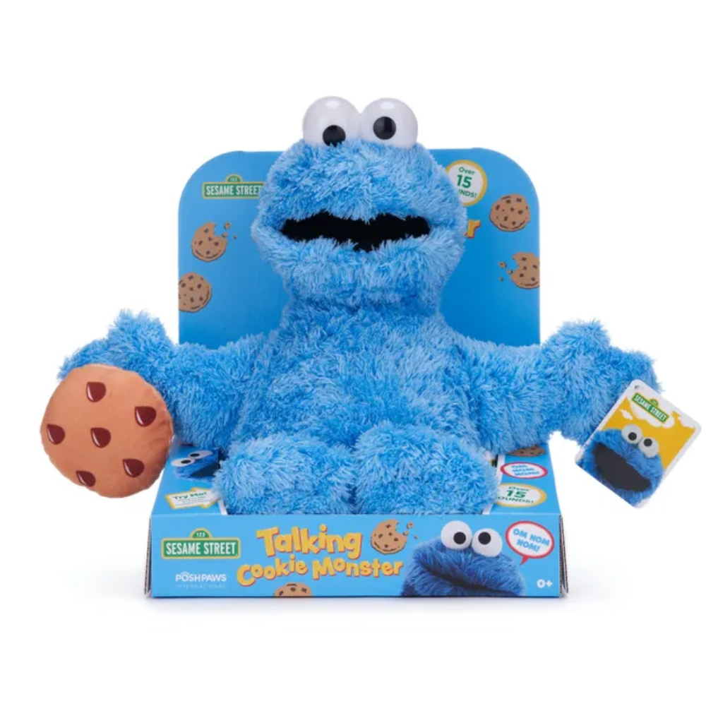 Sesame Street  - Tickle me Elmo / Talking Cookie Monster Assorted - Toymaster - Fagan Toys