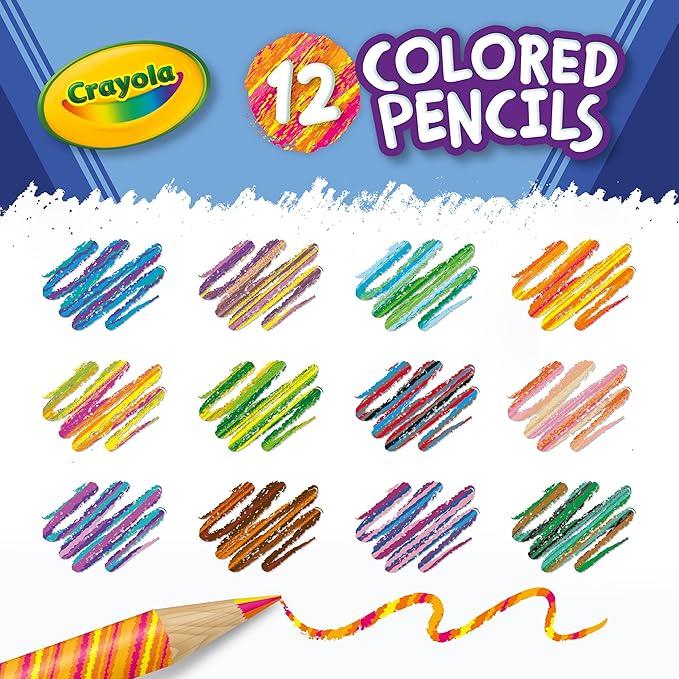 Crayola 12 Swirl Coloured Pencils - Crayola - Fagan Toys