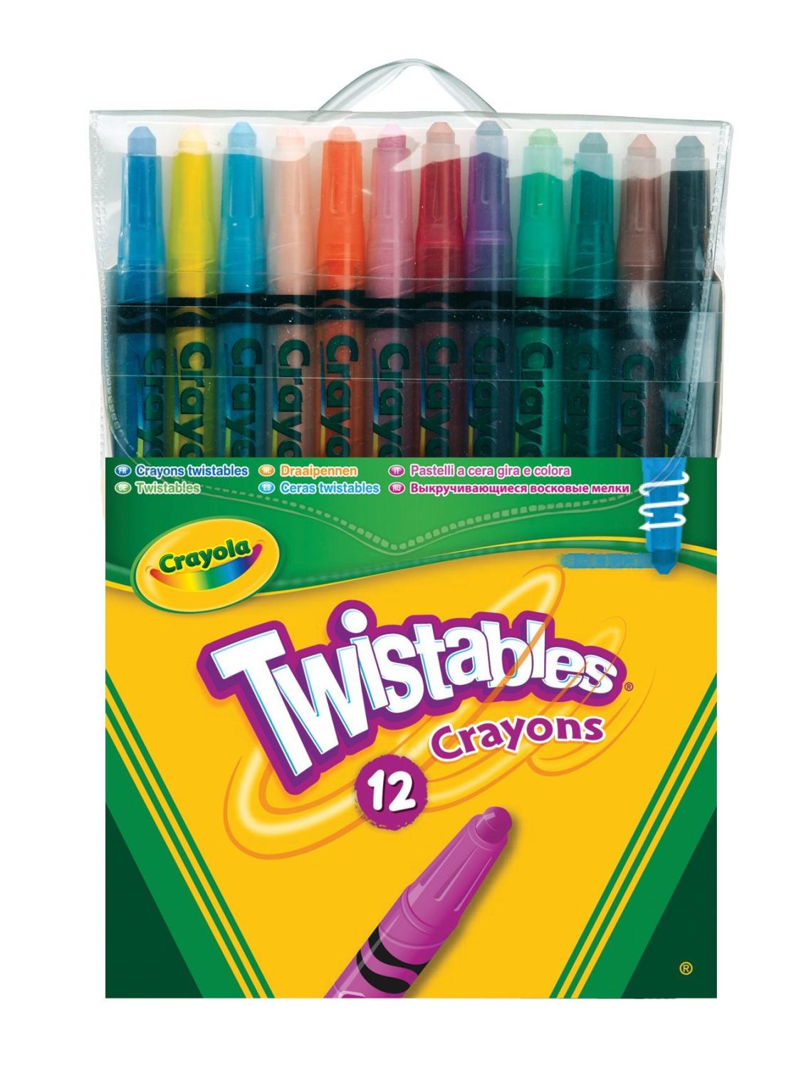 Crayola 12 Twistable Crayons - Crayola - Fagan Toys