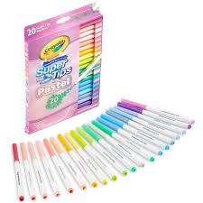 Crayola 20 Supertips Pastel Edition - Crayola - Fagan Toys