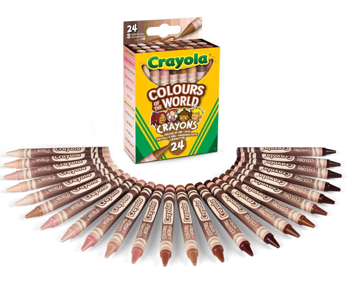 Crayola 24 Colours of the World Crayons - Crayola - Fagan Toys