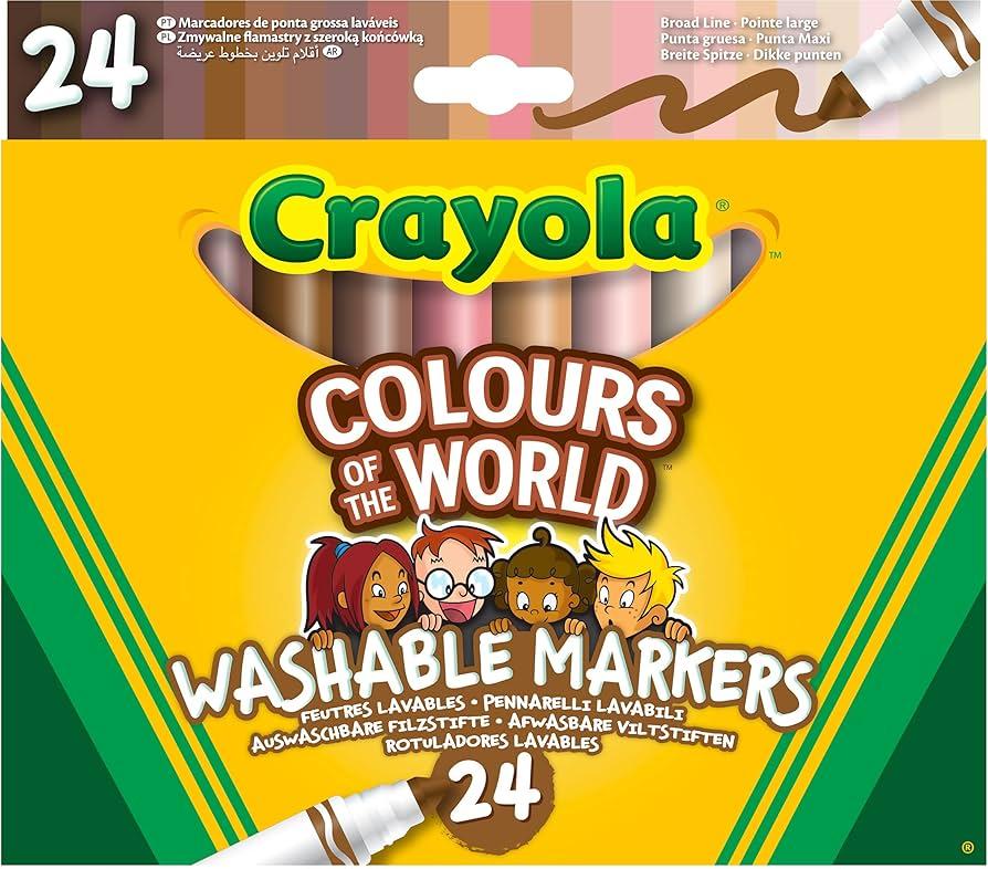 Crayola 24 COTW Washable Markers - Crayola - Fagan Toys