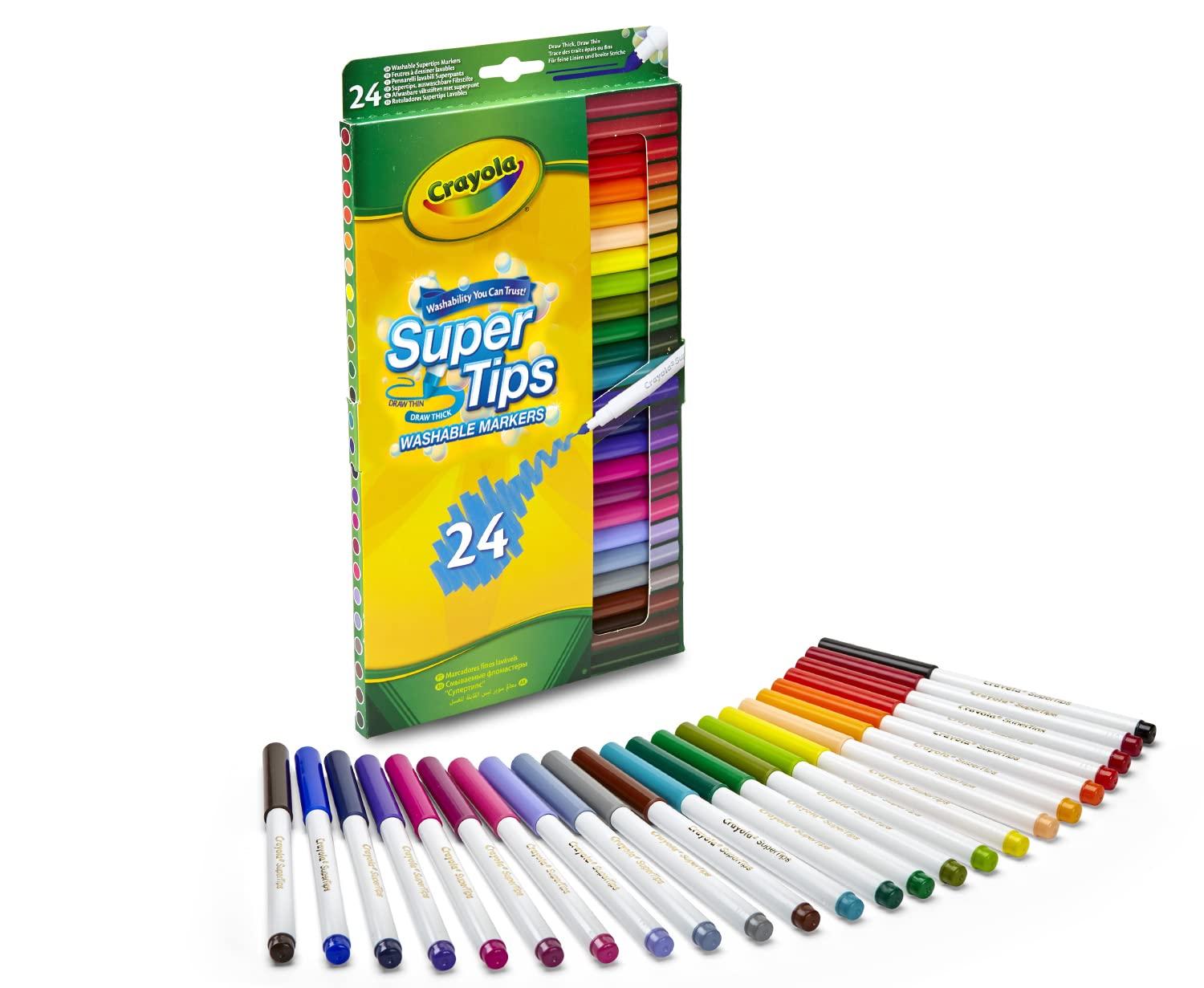 Crayola 24 Supertips - Crayola - Fagan Toys