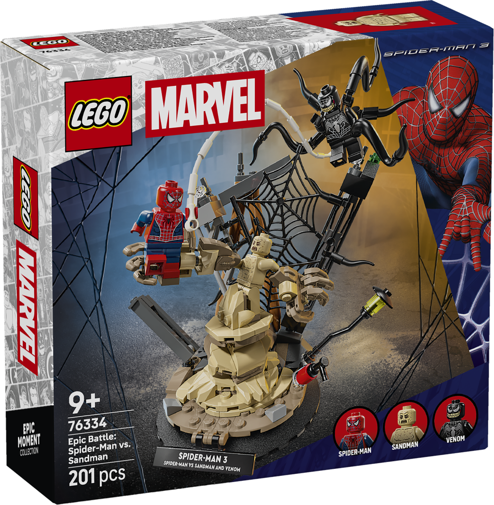 LEGO Marvel Epic Battle: Spider-Man vs. Sandman 76334