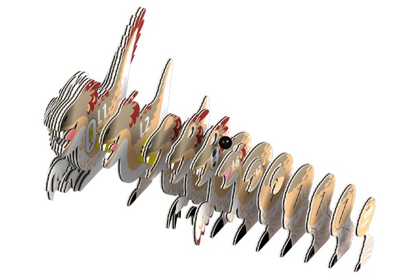 EUGY Raptor 3D Puzzle - Toymaster - Fagan Toys