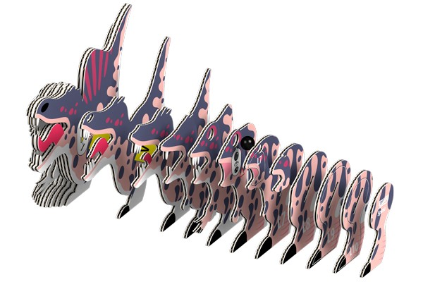 EUGY Spino 3D Puzzle - Toymaster - Fagan Toys