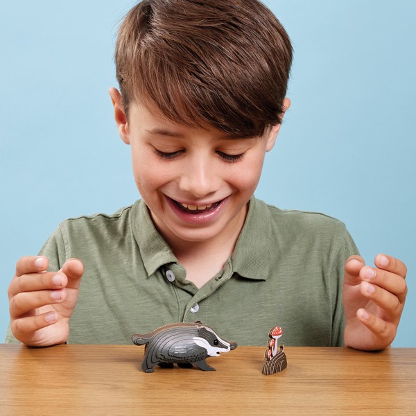 EUGY Badger 3D Puzzle - Toymaster - Fagan Toys