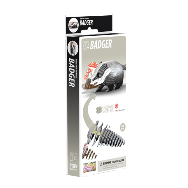 EUGY Badger 3D Puzzle - Toymaster - Fagan Toys